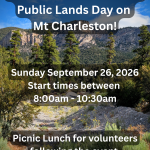 National Public Lands Day Trail Work & Litter Pick-up Event